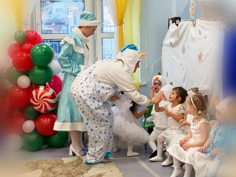 Новогодний праздник в группе № 1
