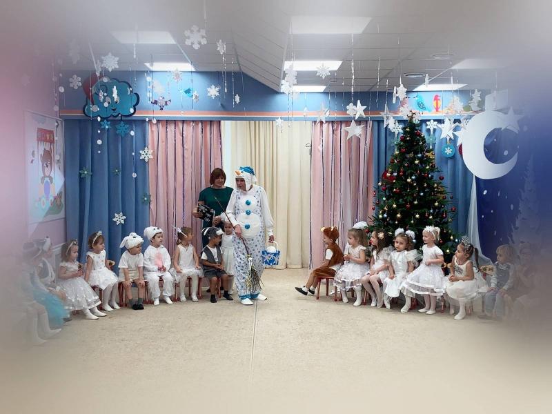 Новогодний утренник в группе № 2