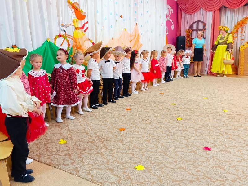 Праздник осени в 9 группе