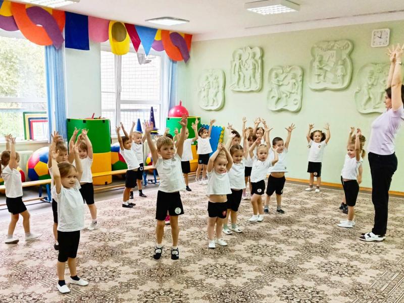 Спортивное развлечение в группе № 9