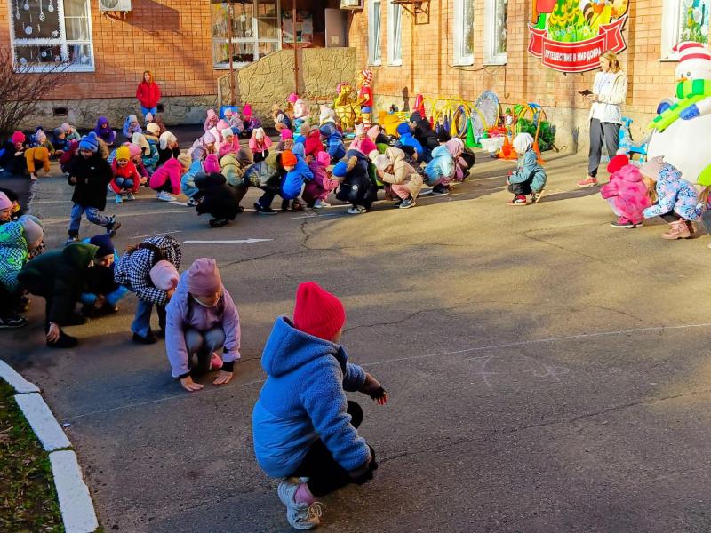 Спортивное развлечение "Зимняя сказка"