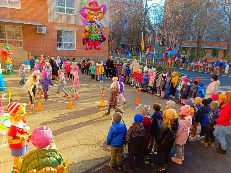Спортивное развлечение "Зимняя сказка"