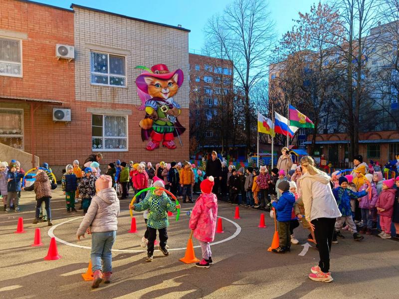 Спортивное развлечение "Зимняя сказка"