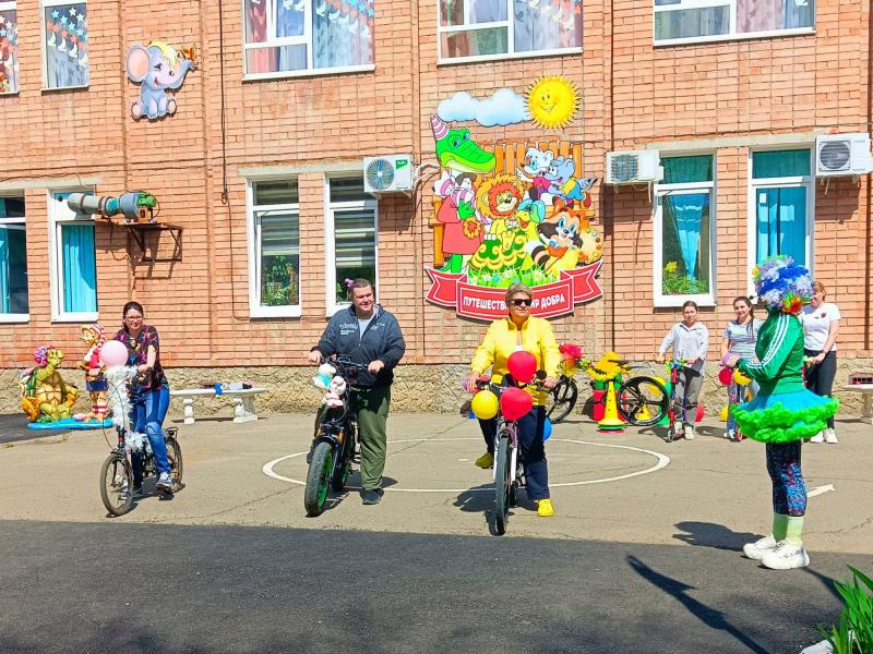 Веломарафон, приуроченный ко всемирному дню здоровья