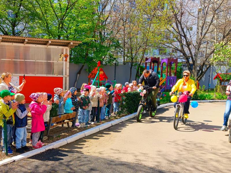 Веломарафон, приуроченный ко всемирному дню здоровья