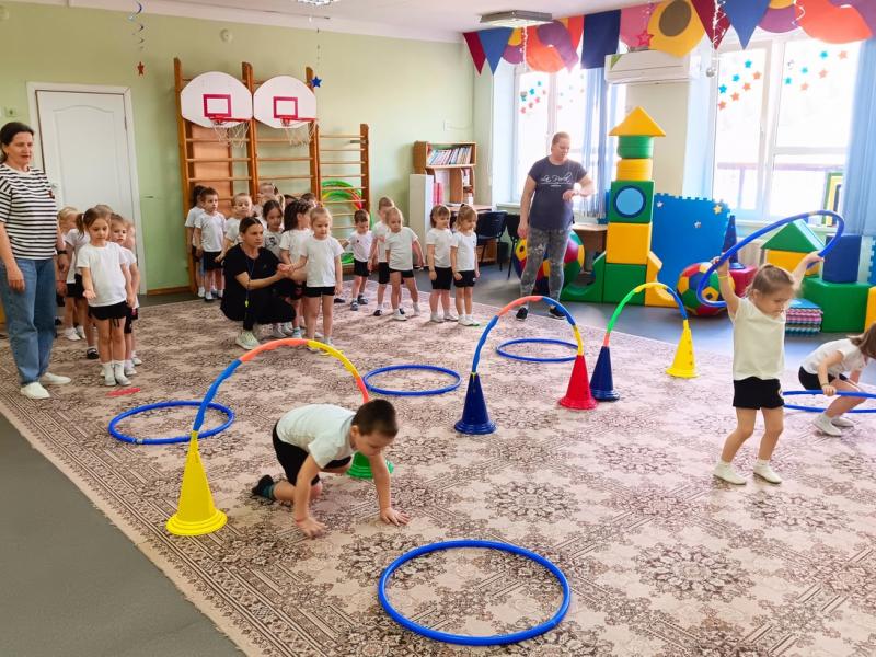 Спортивный праздник, посвящённый Дню космонавтики в 9 группе