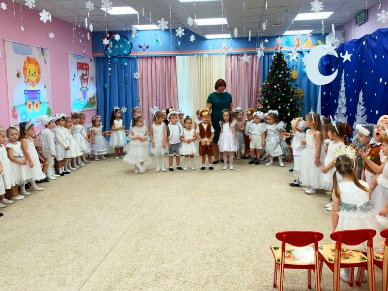 Новогодний утренник в группе № 2