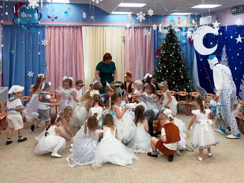 Новогодний утренник в группе № 2
