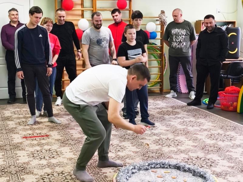 Спортивное развлечение к 23 февраля в группах № 1 и 2