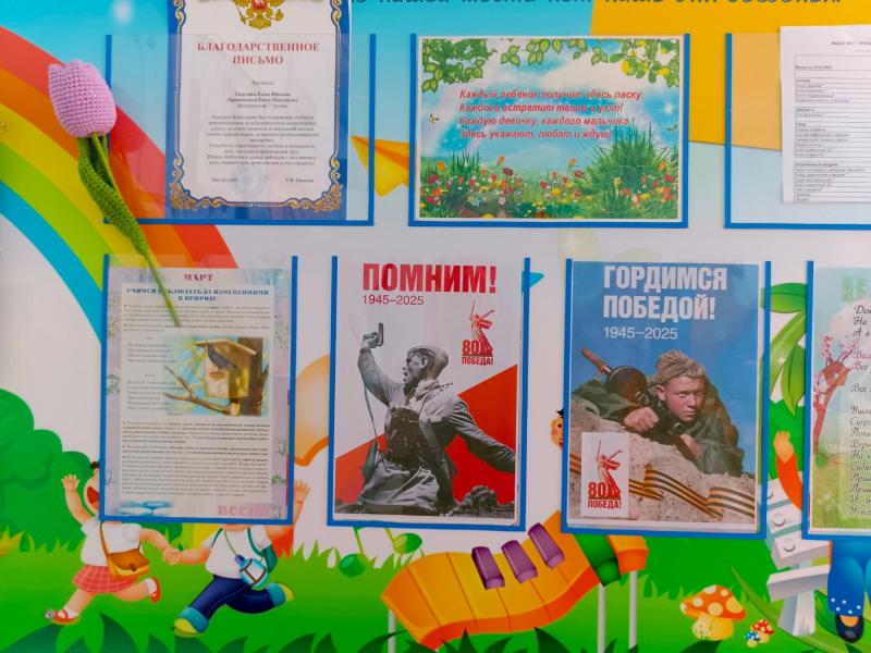 Фотоотчёт об использовании брендбука "80 лет победа"