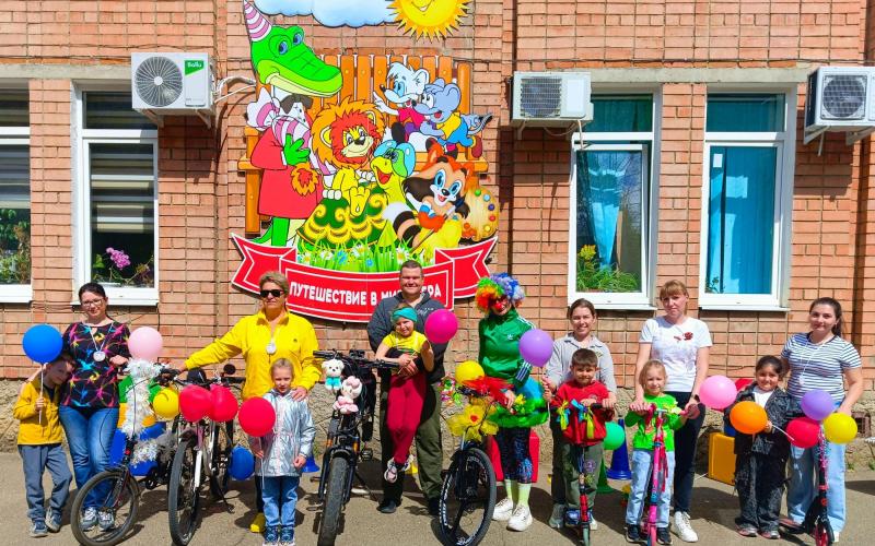 Веломарафон, приуроченный ко всемирному дню здоровья