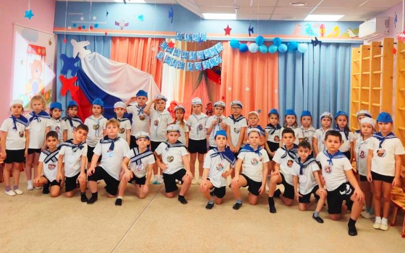 Спортивное развлечение к 23 февраля в группе № 3